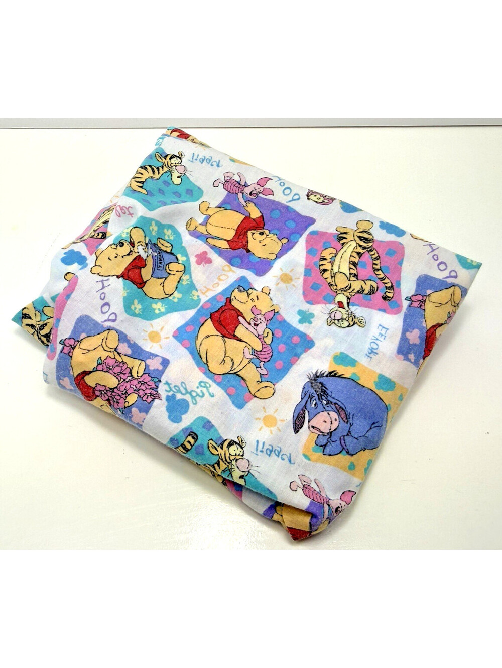 Vtg Disney Winnie The Pooh Changing Pad Cover Canada Elastic